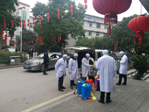 疫情就是命令,防控就是责任 我公司为:万州凯源天燃气公司,万州南湖彼岸小区,重庆立信公司,重庆平安保险公司万州财产分公司消杀病毒进行中……创建美好万州城市,还我健康洁净家园,工人们,你们辛苦了!